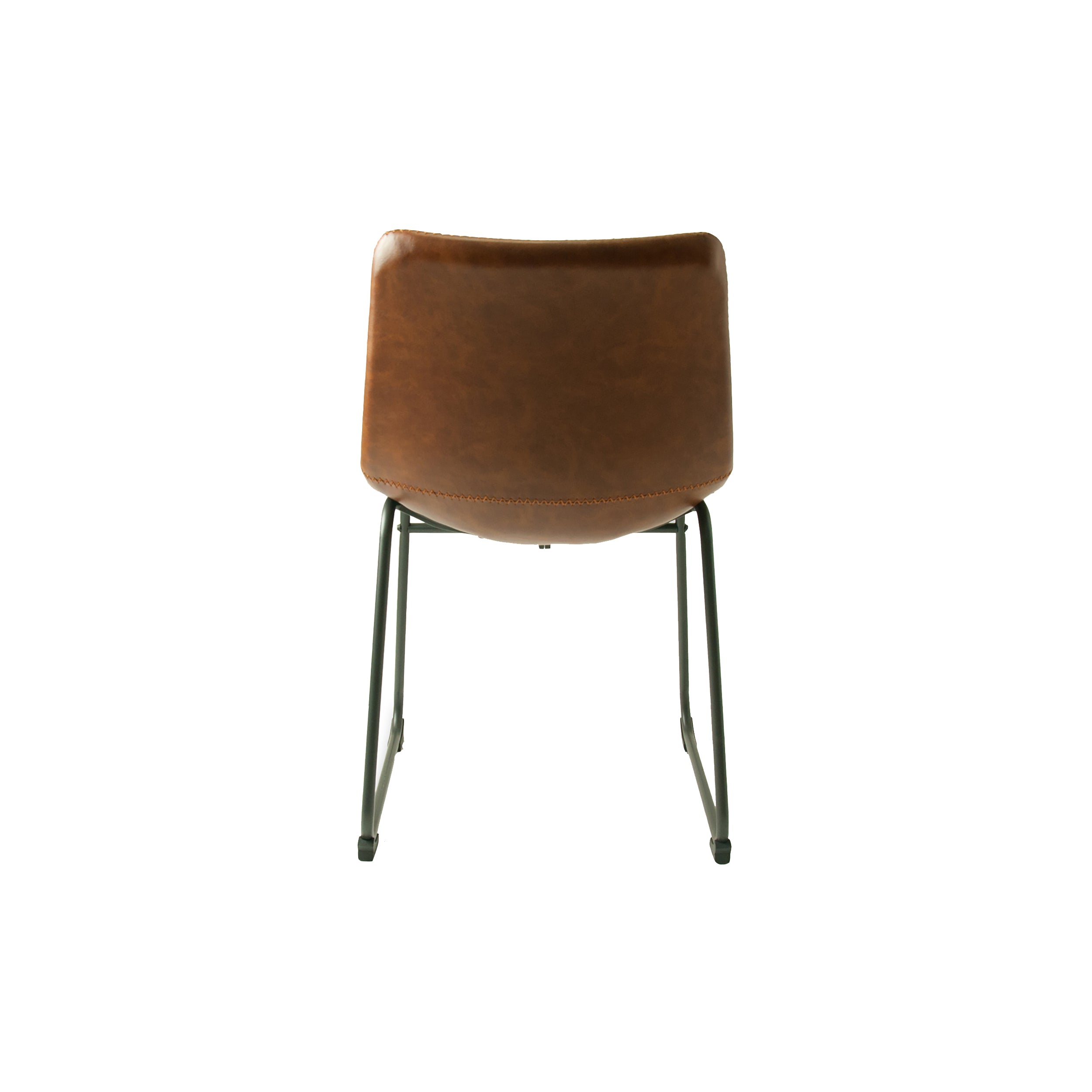 Dexter Tan Brown Set of Two Dining Chairs